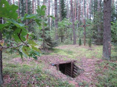 Partizanų bunkeris Minaičiuose