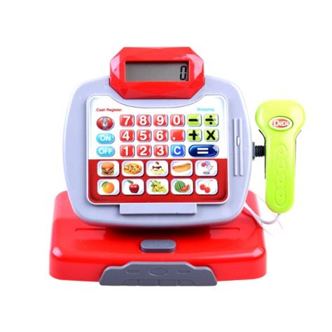 vaikiškas kasos aparatas su vežimėliu