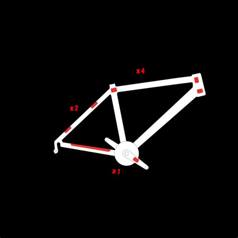 schema dviračio rėmo aukščio matavimo
