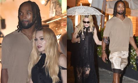 Madonna ir jos tuometinis vaikinas Akeemas Morrisas Portofino mieste