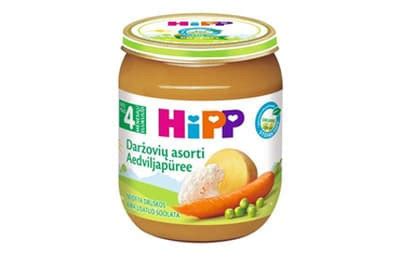 Daržovių ir mėsos tyrelės kūdikiams