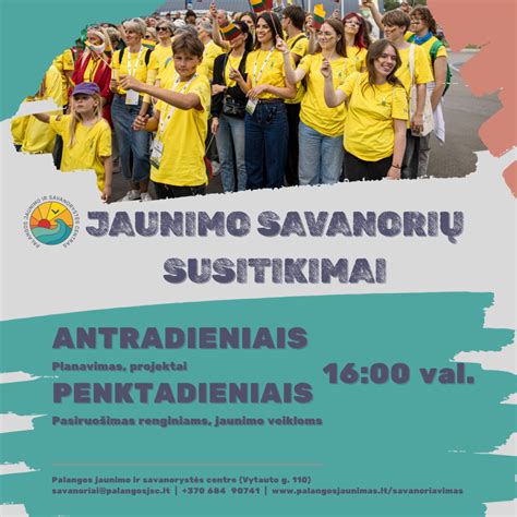jaunimo savanorių grupė