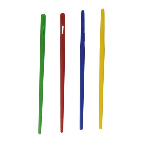 Didelės plastikinės adatos 