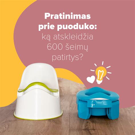 Vaikų amžiaus ir brandos skirtumai pratinantis prie puoduko