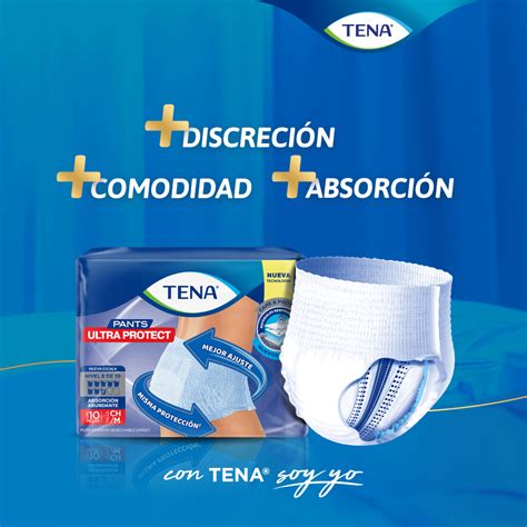 Vaizdas su įvairiais TENA Pants produktais