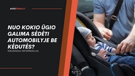 Schema: Vaikų vežimo automobiliuose reikalavimai