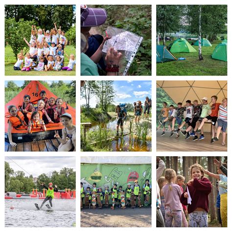 vaikų stovyklavimas
