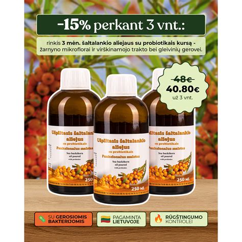 Produktai su probiotikais