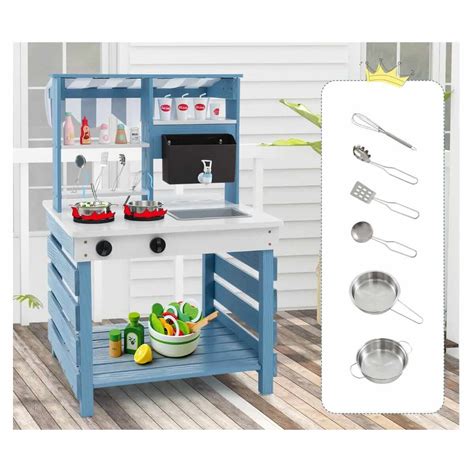 Vaikiškos virtuvėlės lagaminas su priedais