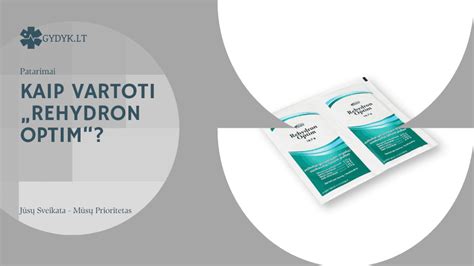 Rehidratacijos tirpalas kūdikiui