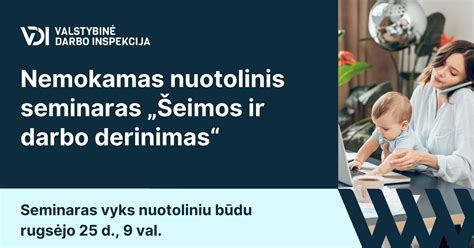Vaizdas, iliustruojantis darbo ir šeimos derinimą