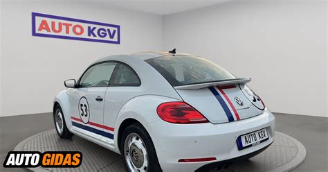 Volkswagen Beetle automobilio dizaino detalės