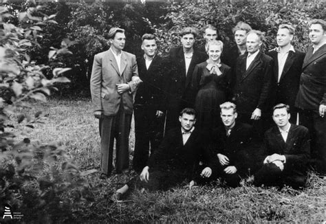 Nuotrauka: Vytauto apygardos Lokio rinktinės Vyties kuopos partizanai, tarp jų Juozapas Streikus