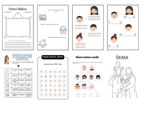 Schema: Streikų šeimos narių likimai ir jų ryšys su pasipriešinimu