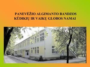 Panevėžio A. Bandzos kūdikių ir vaikų globos namų pastatas