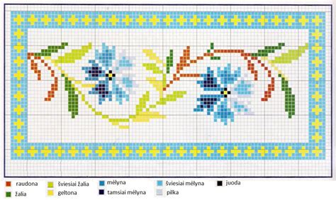 Pavyzdys autorinės siuvinėjimo schemos