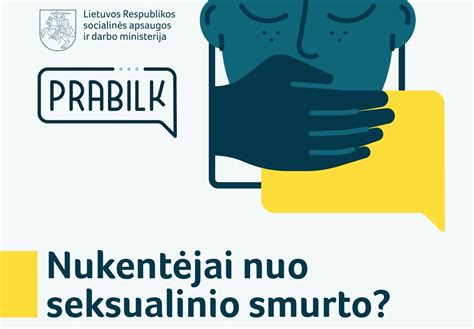 Seksualinio smurto prevencija ir pagalba