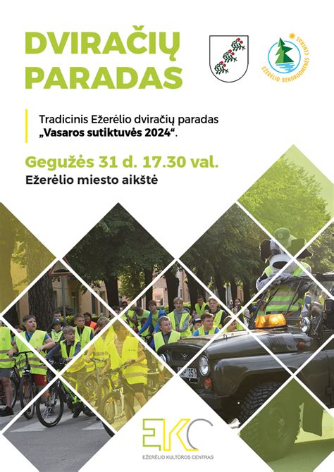 Dviračių paradas gegužę