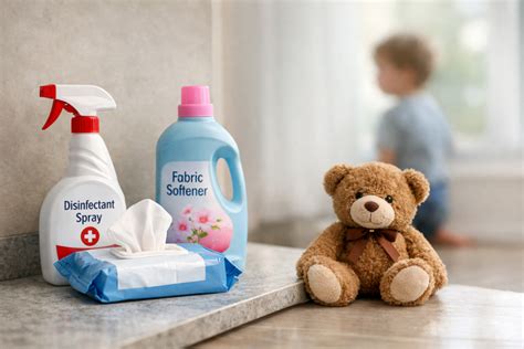 buitinė chemija vaikų pasiekiamose vietose