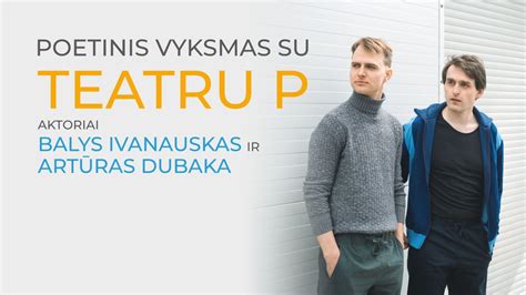 Poetinis skaitymas su aktoriais