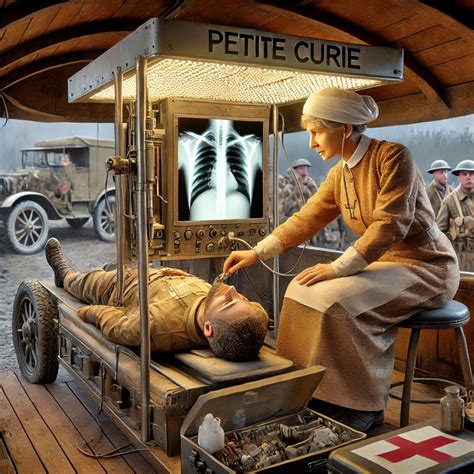 Mobilusis radiologijos įrenginys „Petite Curie“