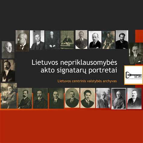 Lietuvos signatarų portretai