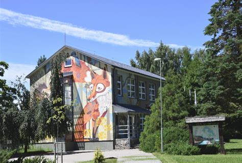 Kauno marių regioninio parko Gamtos mokyklos pastatas