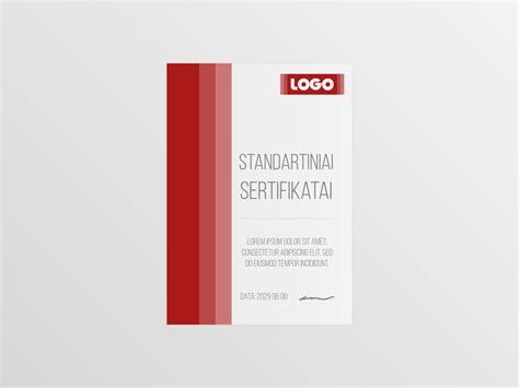 GLOBO kokybės sertifikatai