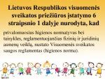 Infografika: Reikalavimai vaikų stovyklų organizatoriams