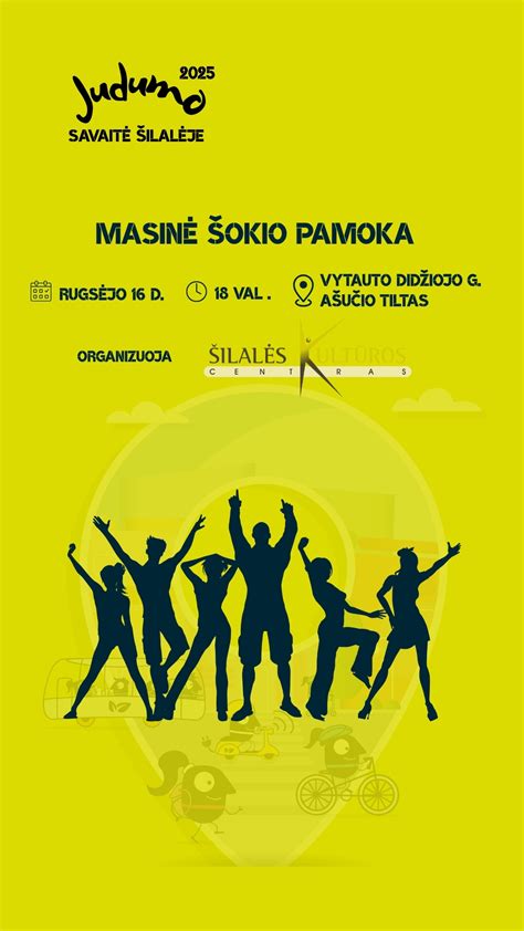 vaikų šokio pamoka