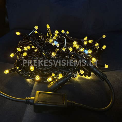 LED girlianda su įvairiaspalviais burbuliukais