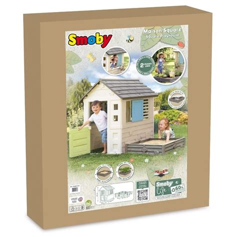 Smoby vaikiškas namelis su smėlio dėže