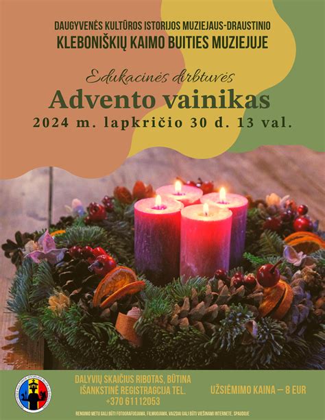 Advento vainiko istorija