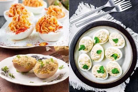 įvairūs įdarytų kiaušinių receptai